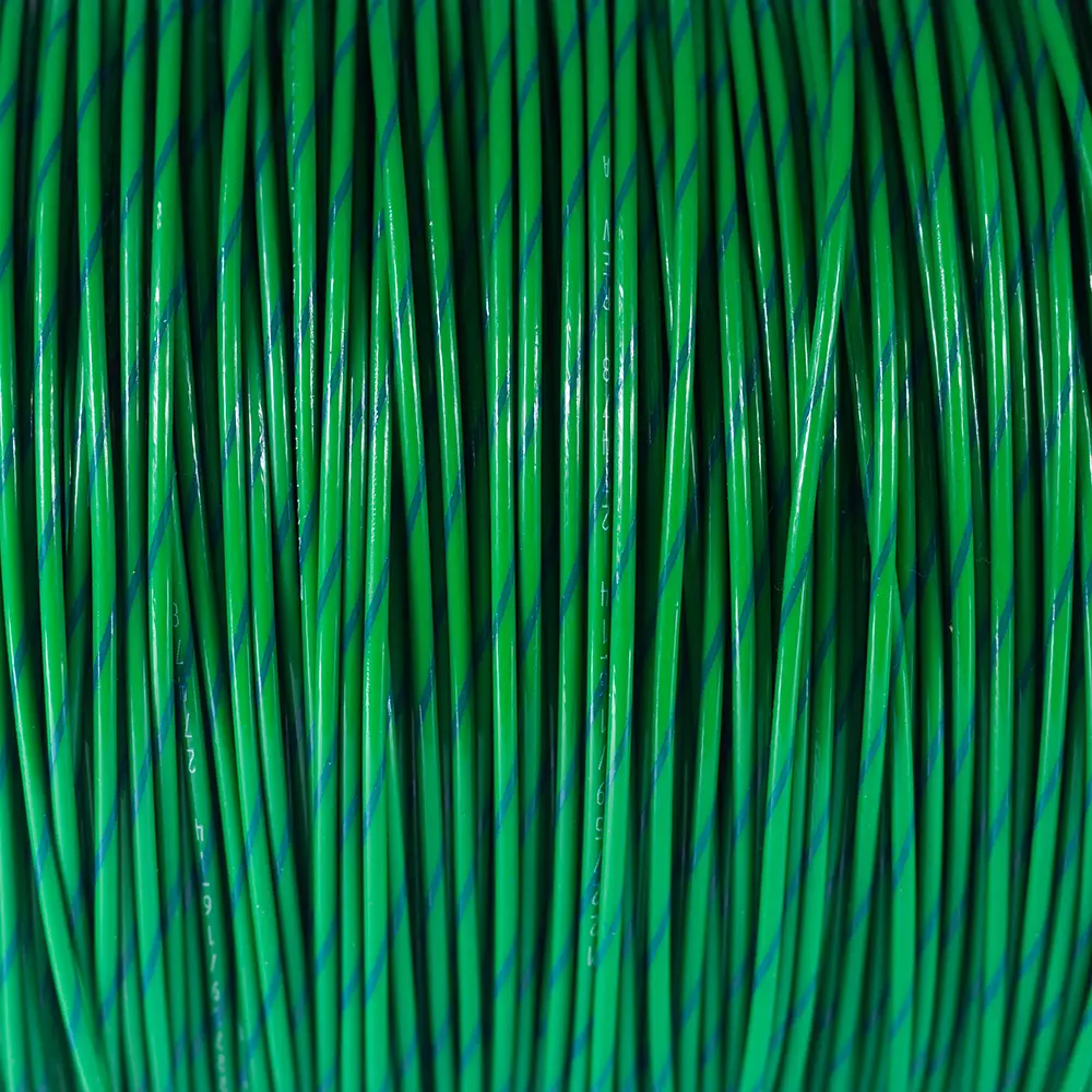 M22759/16-14-56 Green/BUE Wire Tefzel 14 AWG