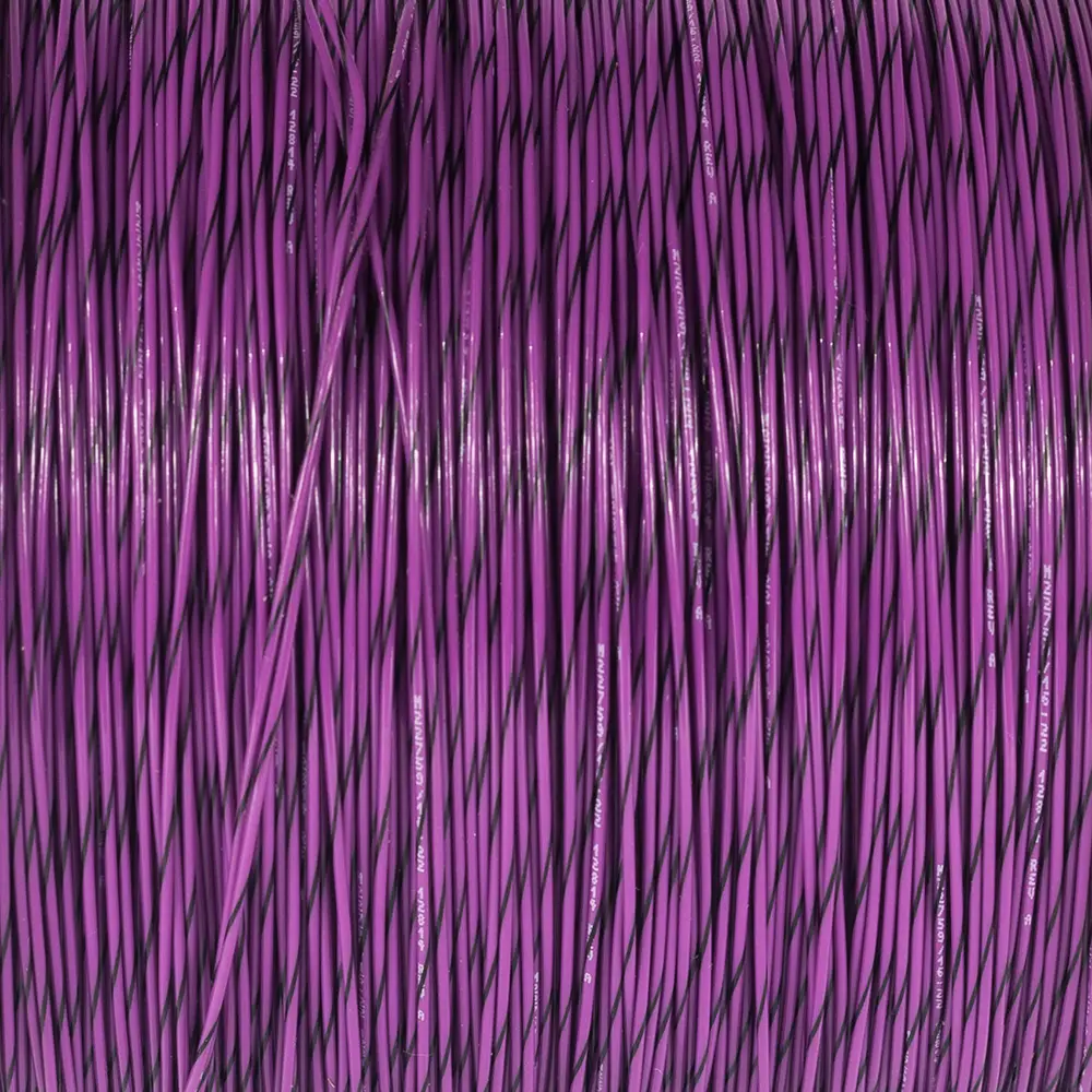 M22759/16-14-70 Violet/Black Wire Tefzel 14 AWG