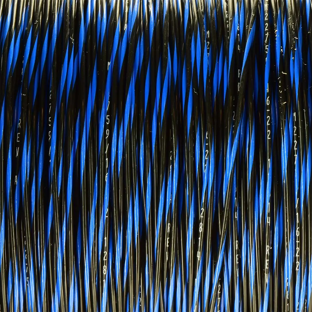 M22759/16-16-06 Black/Blue Wire Tefzel 16 AWG