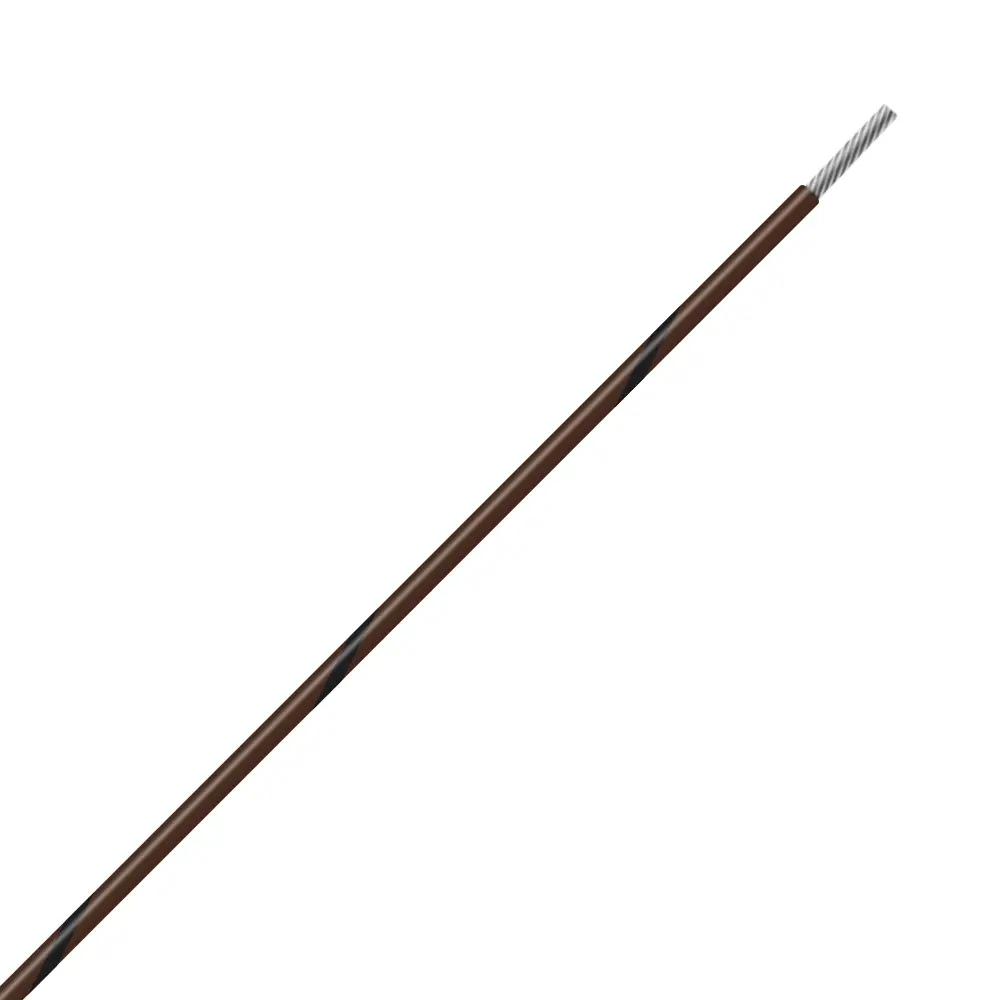 Brown/Black Wire Tefzel 16 AWG - M22759/16-16-10