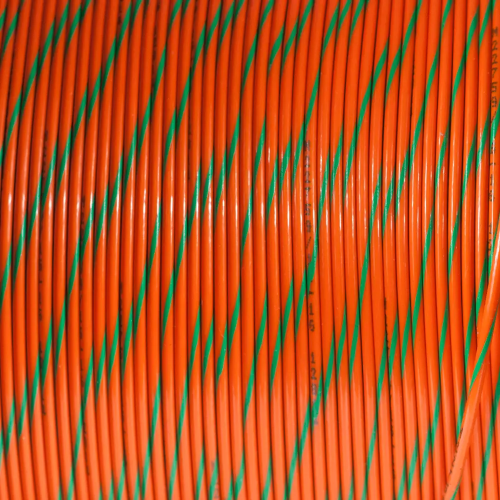 M22759/16-16-35 Orange/Green Wire Tefzel 16 AWG