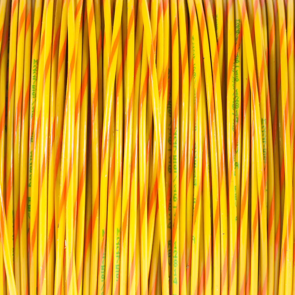 M22759/16-16-43 Yellow/Orange Wire Tefzel 16 AWG