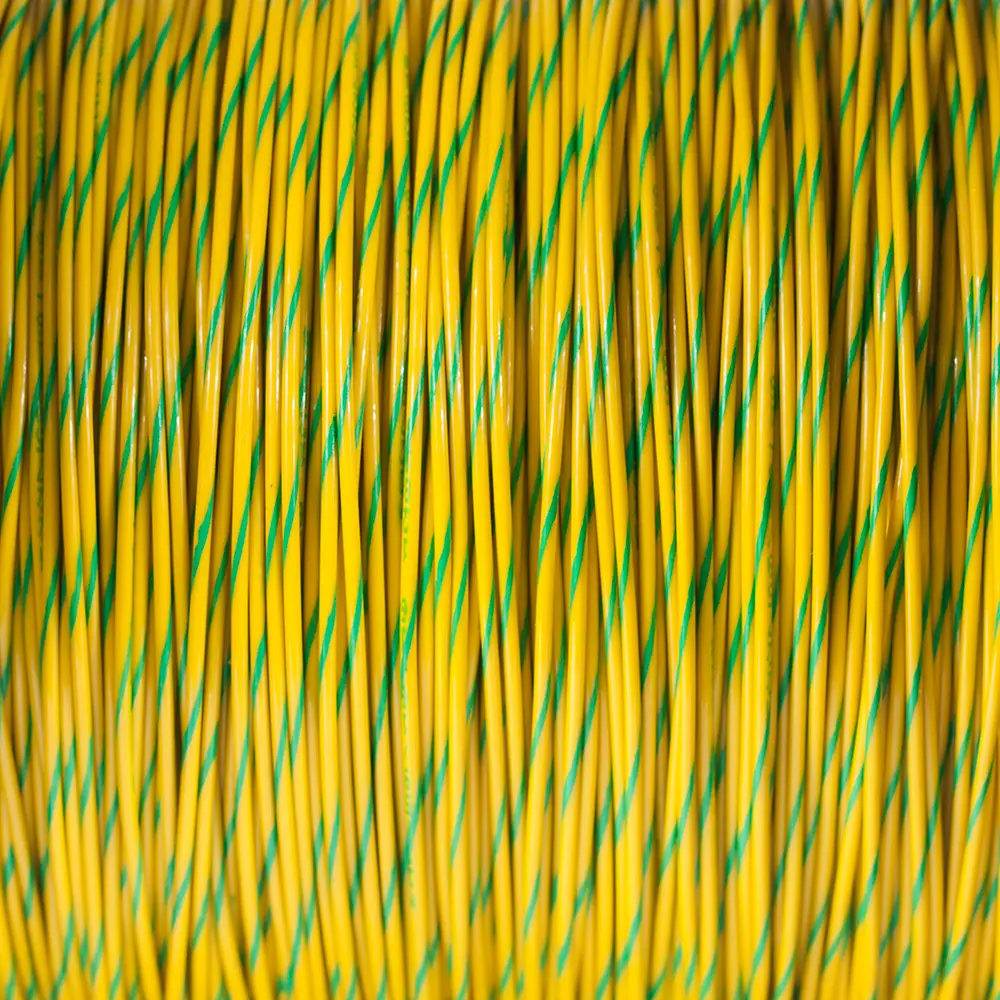 M22759/16-16-45 Yellow/Green Wire Tefzel 16 AWG