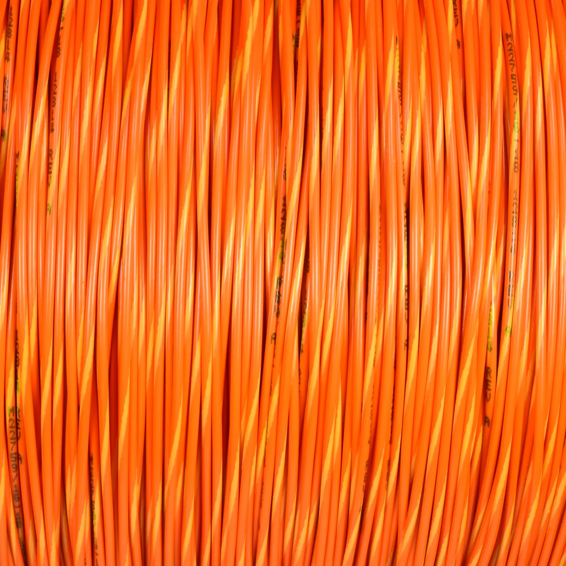 M22759/16-18-34 Orange/Yellow Wire Tefzel 18 AWG