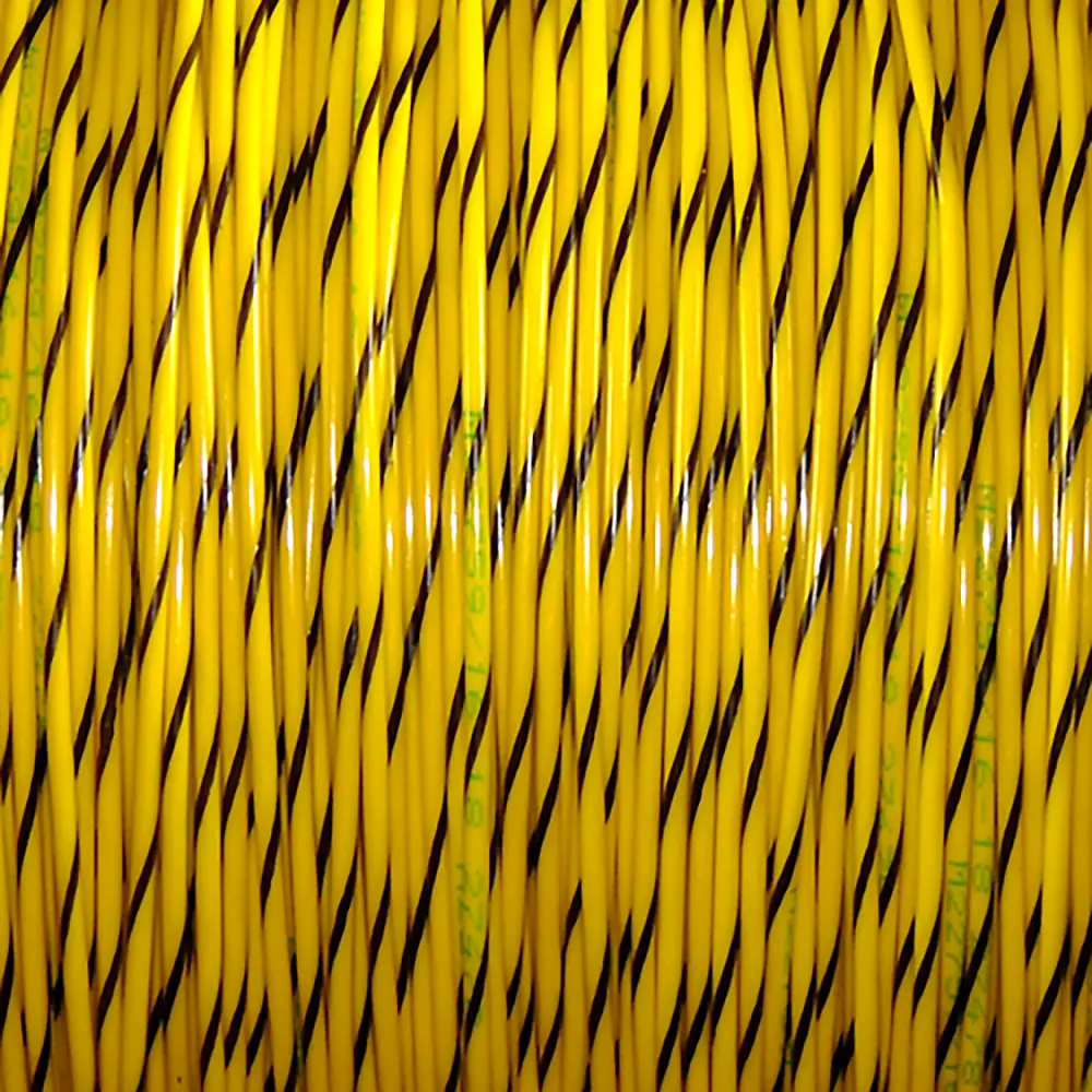M22759/16-18-40 Yellow/Black Wire Tefzel 18 AWG