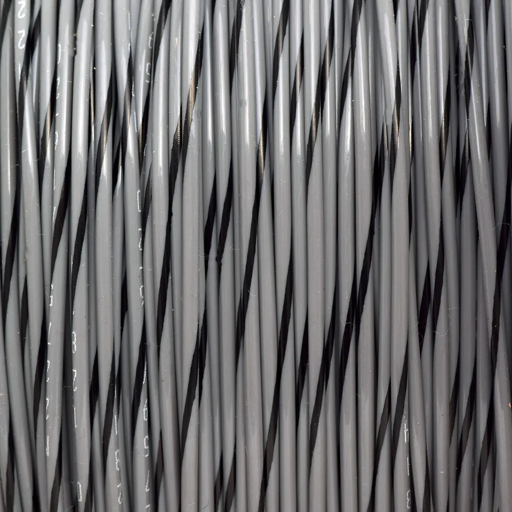 M22759/16-18-80 Gray/Black Wire Tefzel 18 AWG