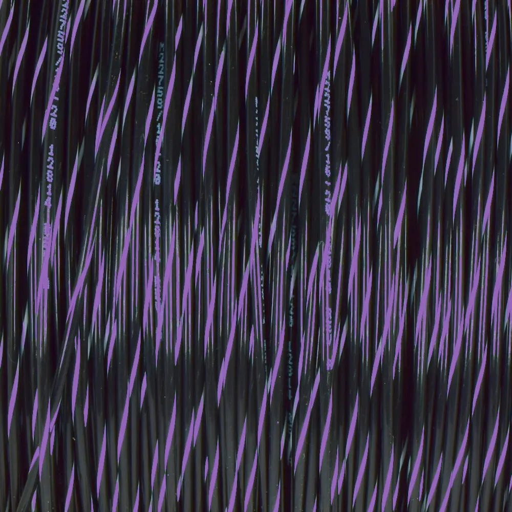 M22759/16-20-07 Black/Violet Wire Tefzel 20 AWG