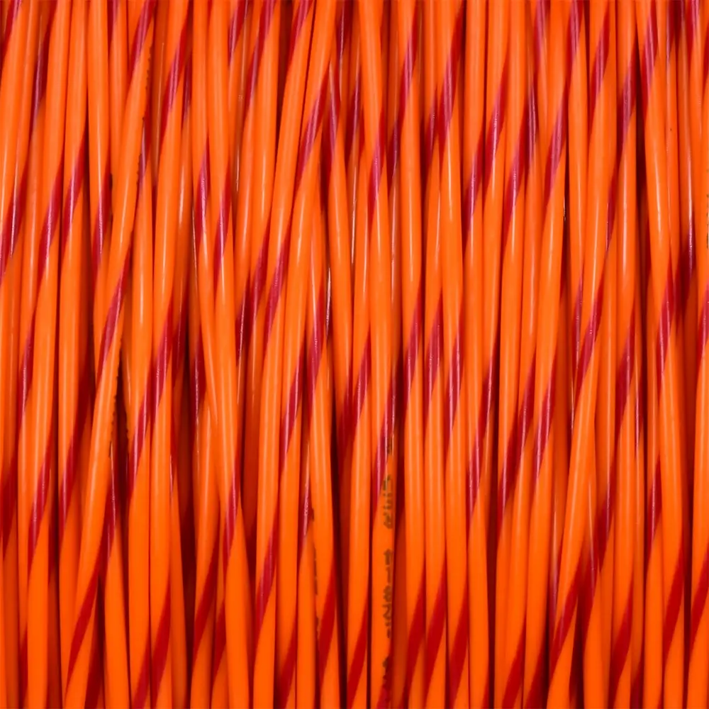 M22759/16-20-32 Orange/Red Wire Tefzel 20 AWG