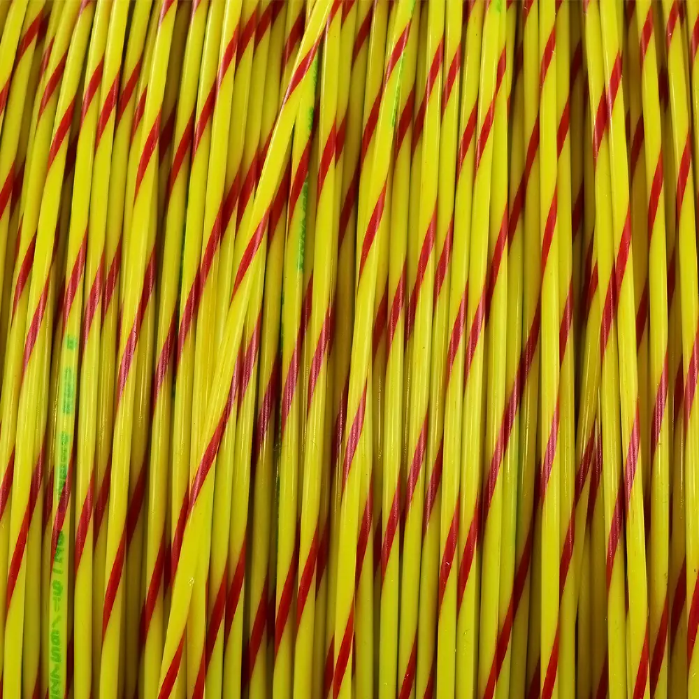 M22759/16-20-42 Yellow/ Red Wire Tefzel 20 AWG