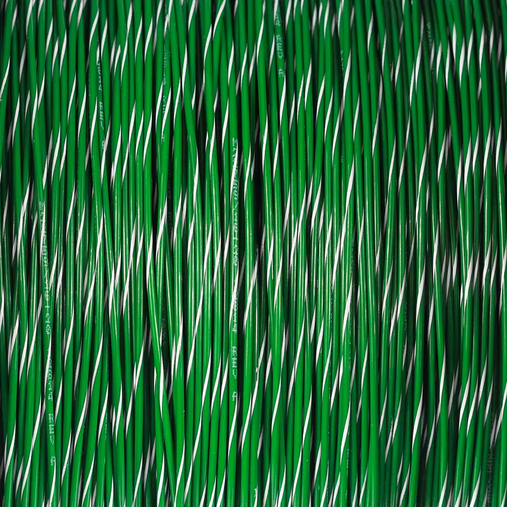 M22759/16-20-59 Green/White Wire Tefzel 20 AWG
