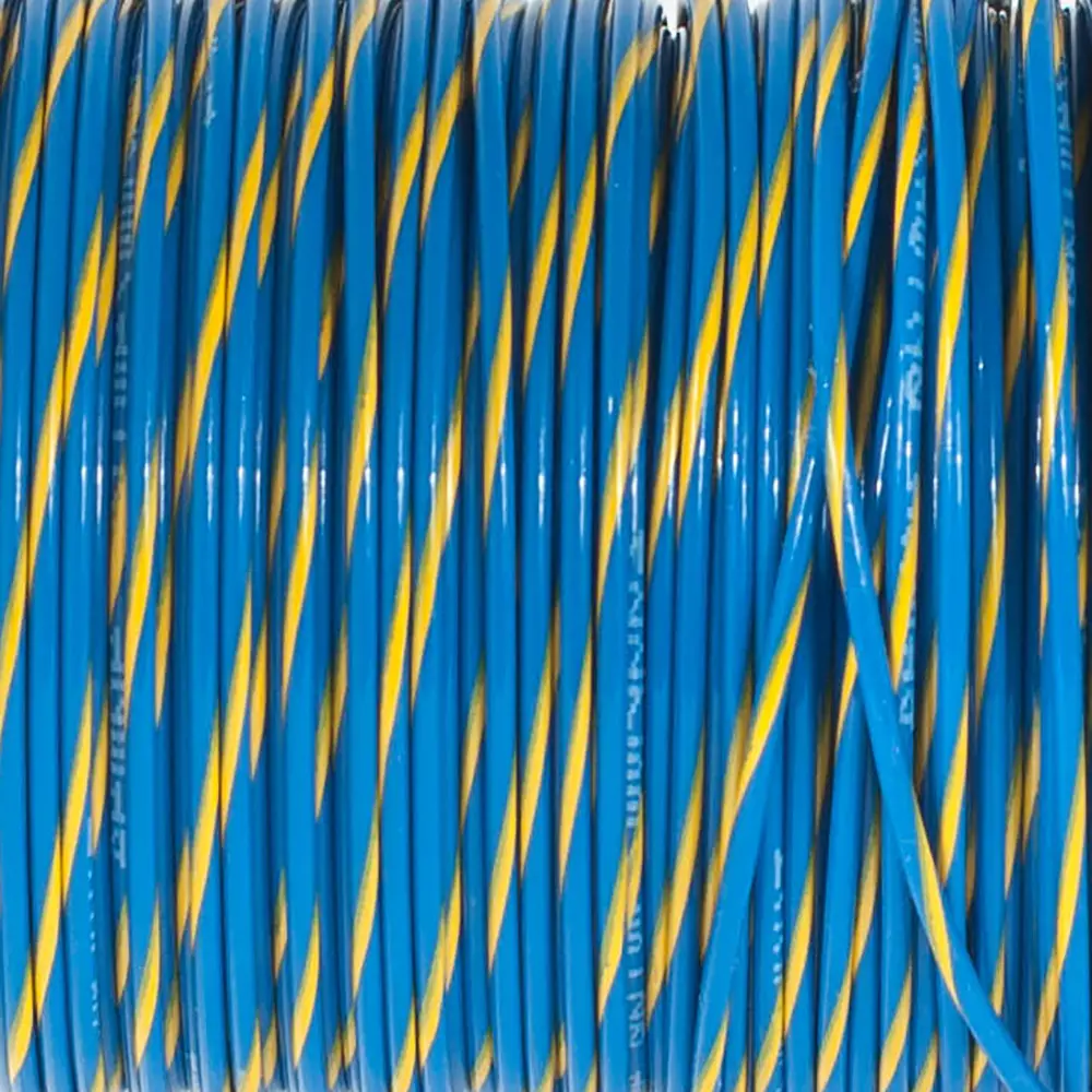 M22759/16-20-64 Blue/Yellow Wire Tefzel 20 AWG