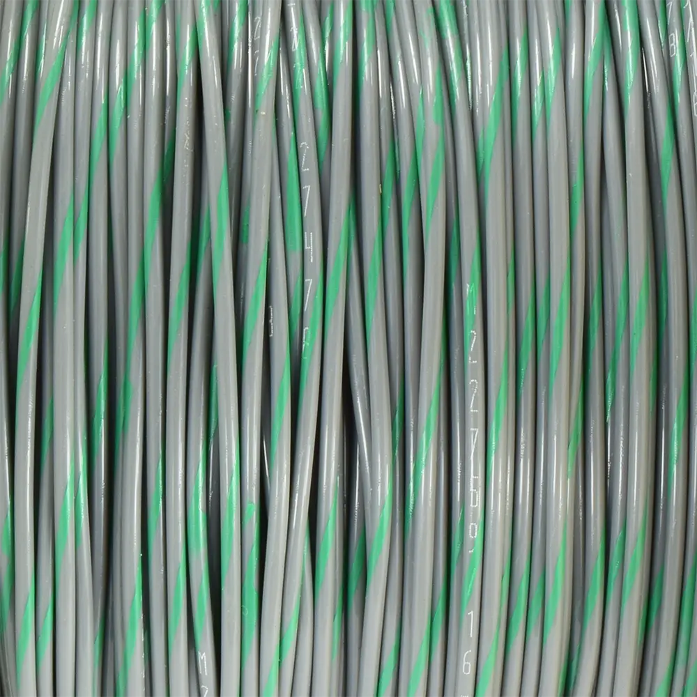 Gray/Green Wire Tefzel 20 AWG - M22759/16-20-85