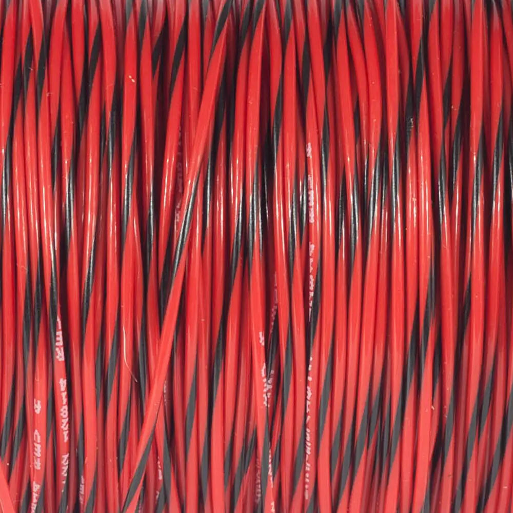 M22759/16-22-20 Red/Black Wire Tefzel 22 AWG