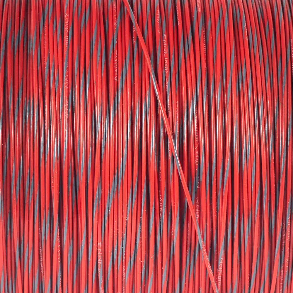 M22759/16-22-28 Red/Gray Wire Tefzel 22 AWG