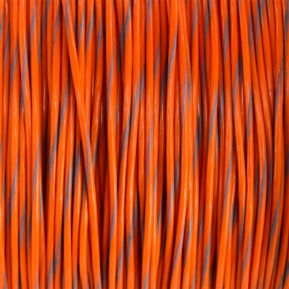 M22759/16-22-38 Orange/Gray Wire Tefzel 22 AWG