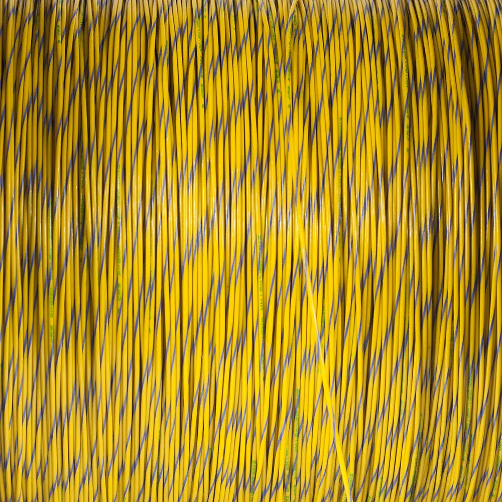 M22759/16-22-47 Yellow/Violet Wire Tefzel 22 AWG