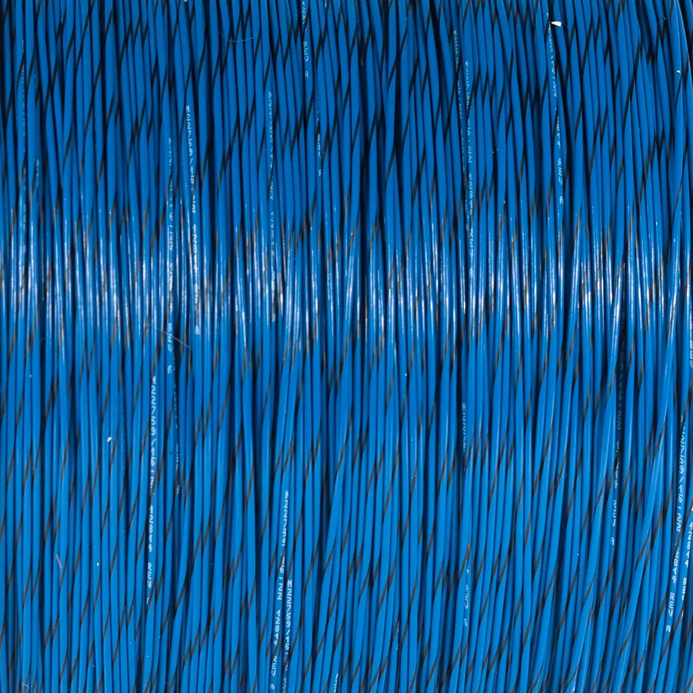 M22759/16-22-60 Blue/Black Wire Tefzel 22 AWG