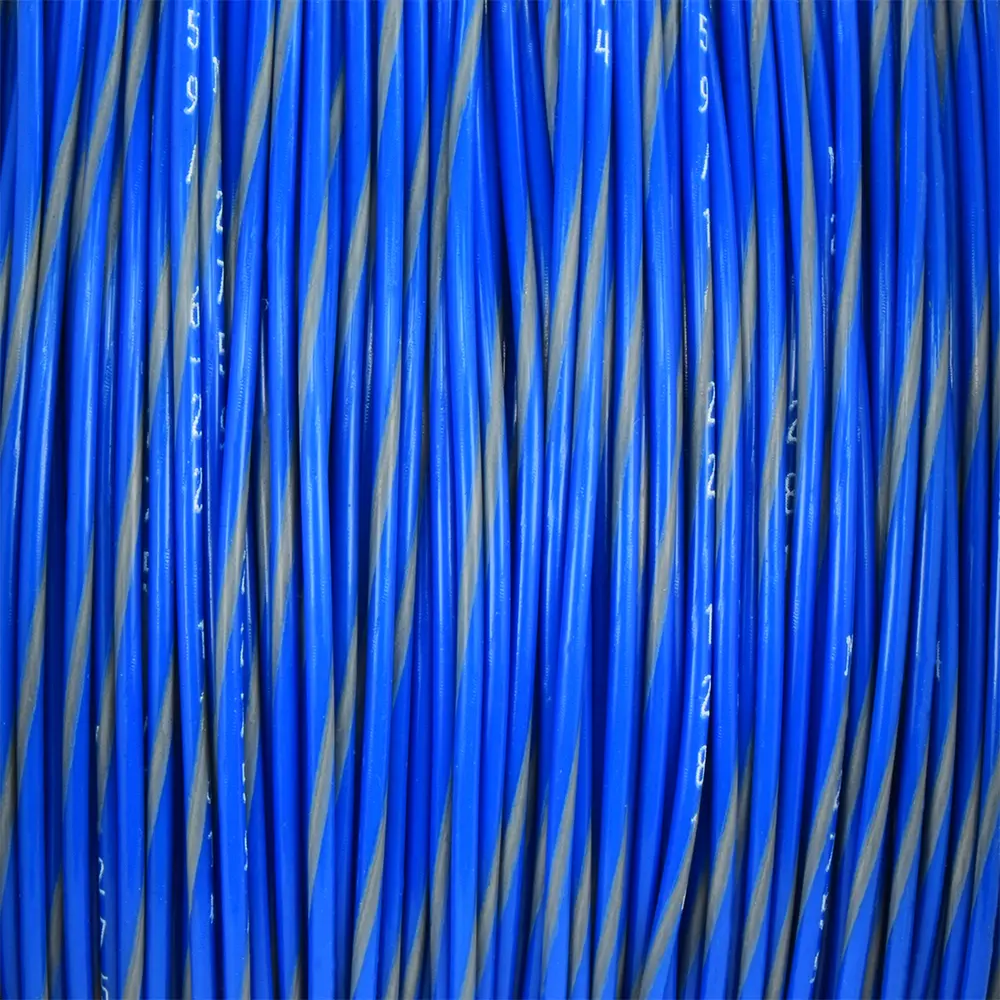 M22759/16-22-68 Blue/Gray Wire Tefzel 22 AWG