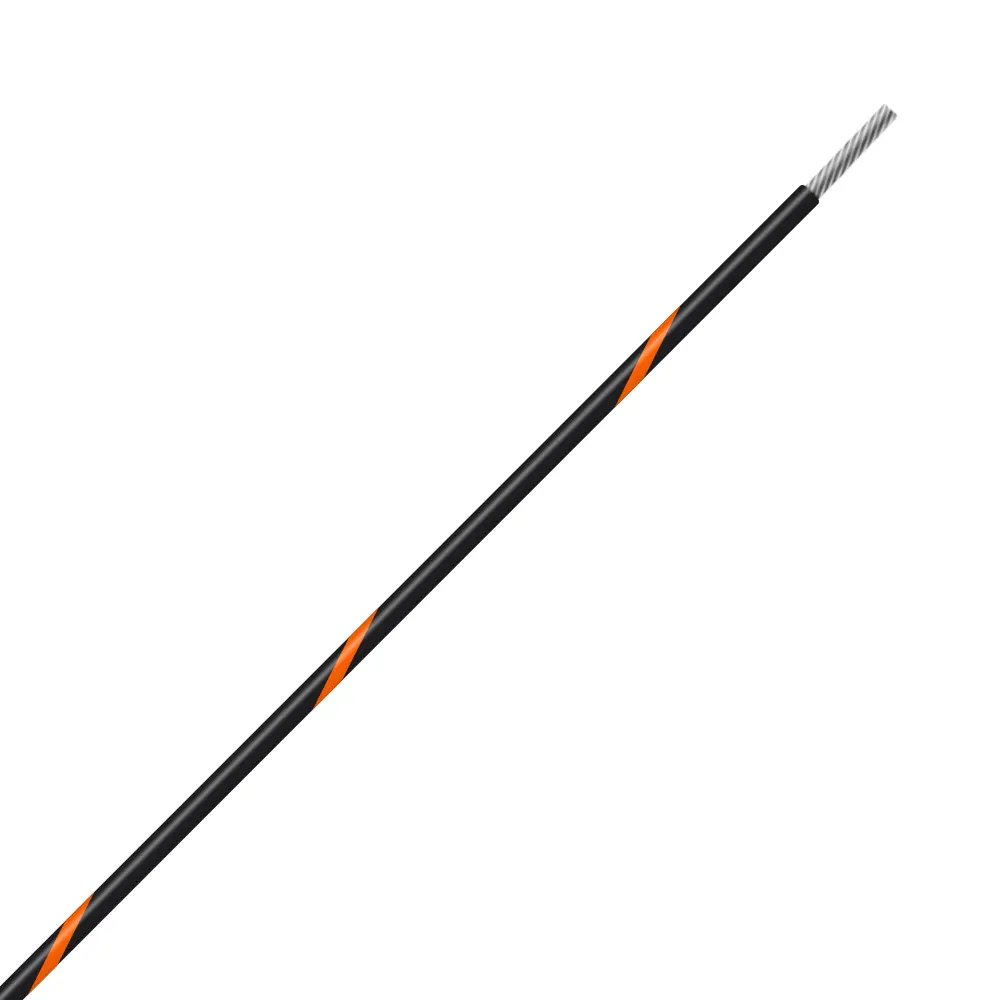 Black/Orange Wire Tefzel 24 AWG - M22759/16-24-03