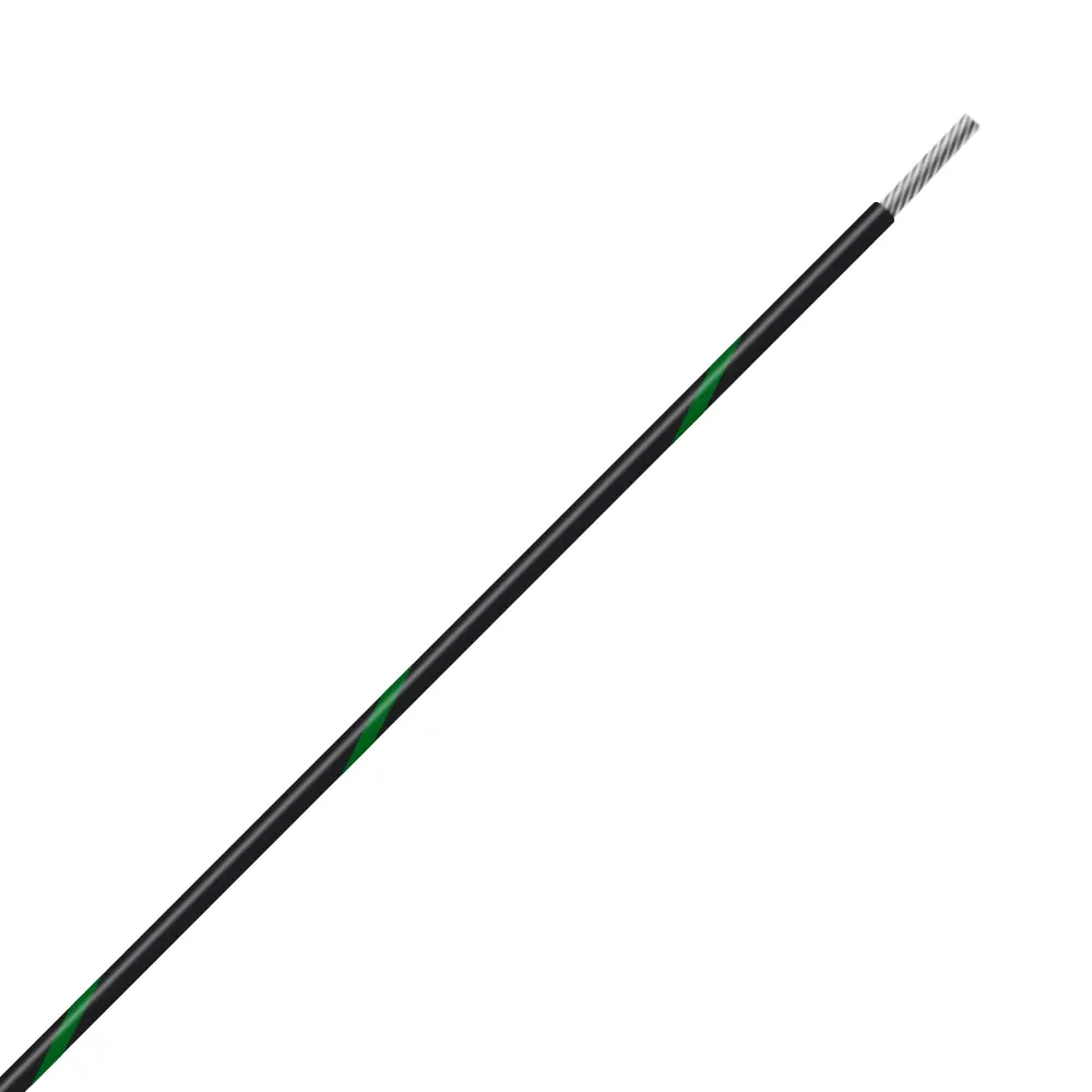 Black/Green Wire Tefzel 24 AWG - M22759/16-24-05