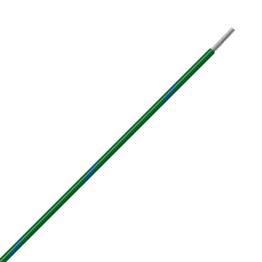Green/Blue Wire Tefzel 24 AWG - M22759/16-24-56