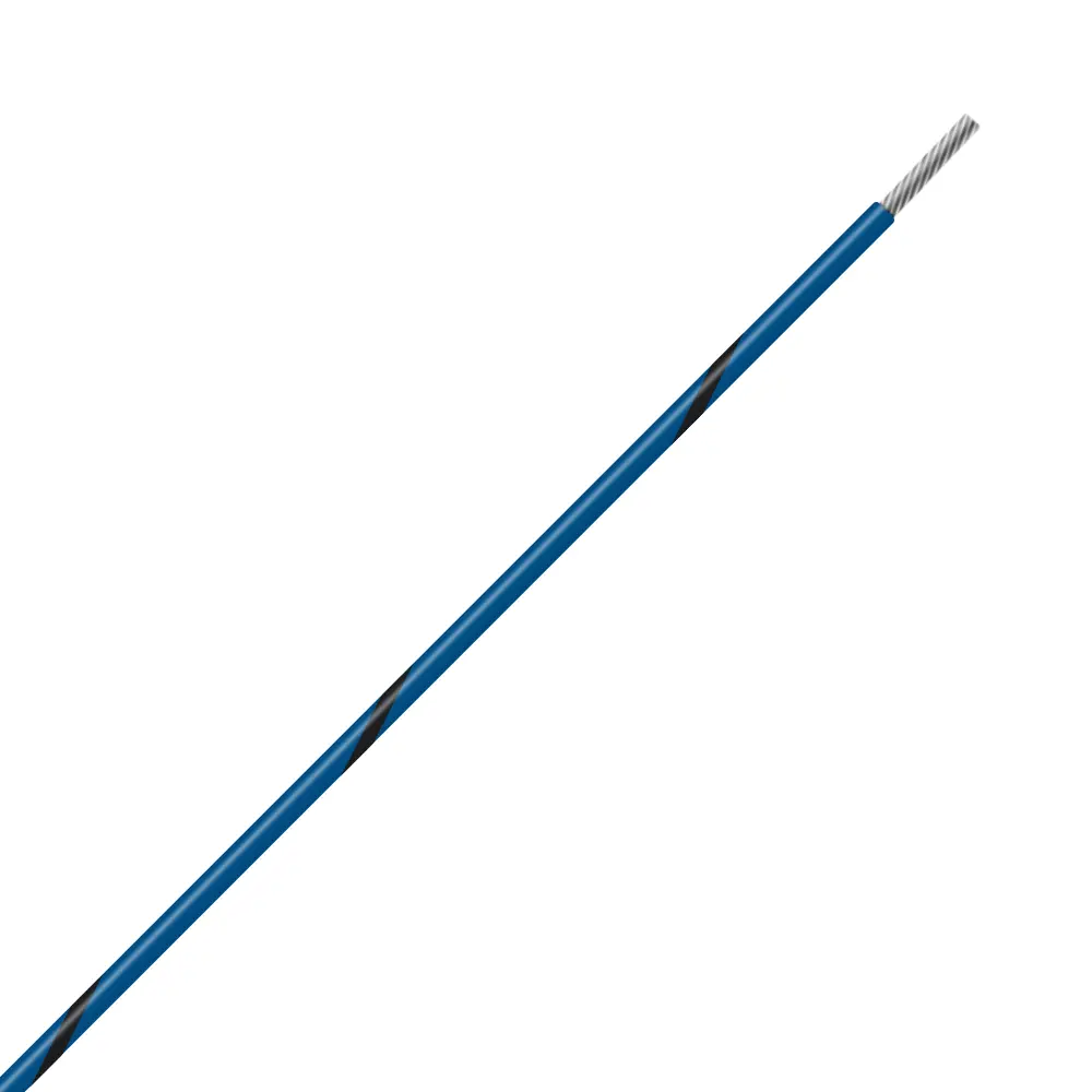 Blue/Black Wire Tefzel 24 AWG - M22759/16-24-60
