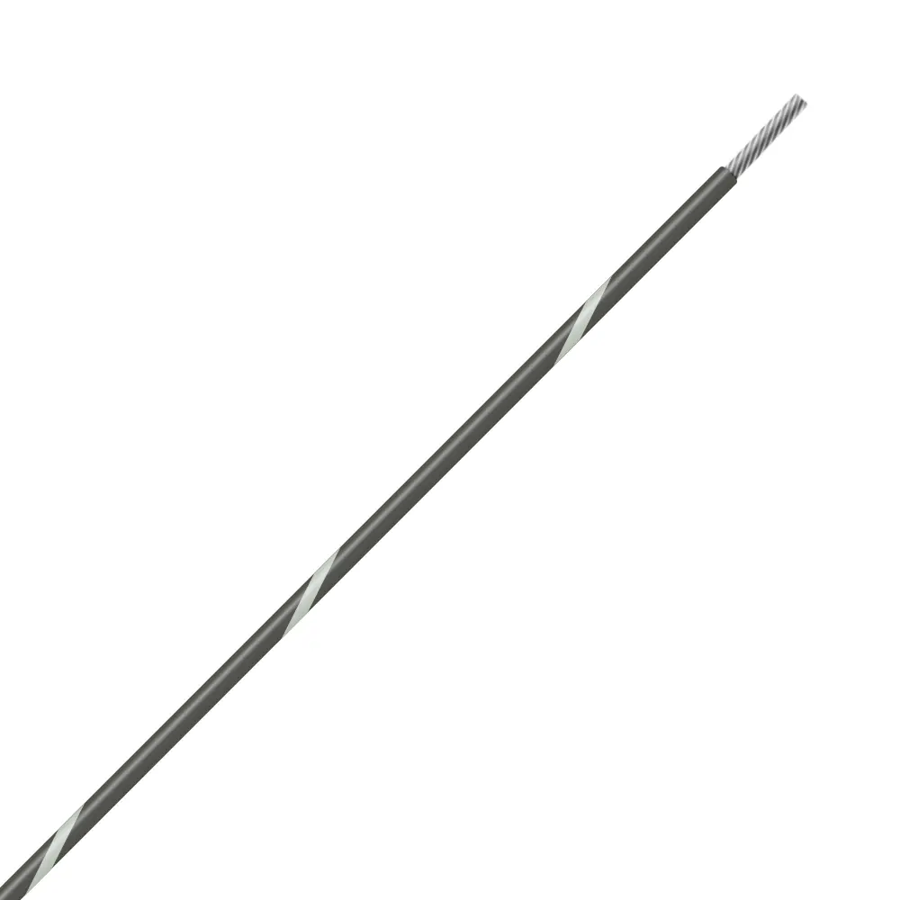 Gray/White Wire Tefzel 24 AWG - M22759/16-24-89