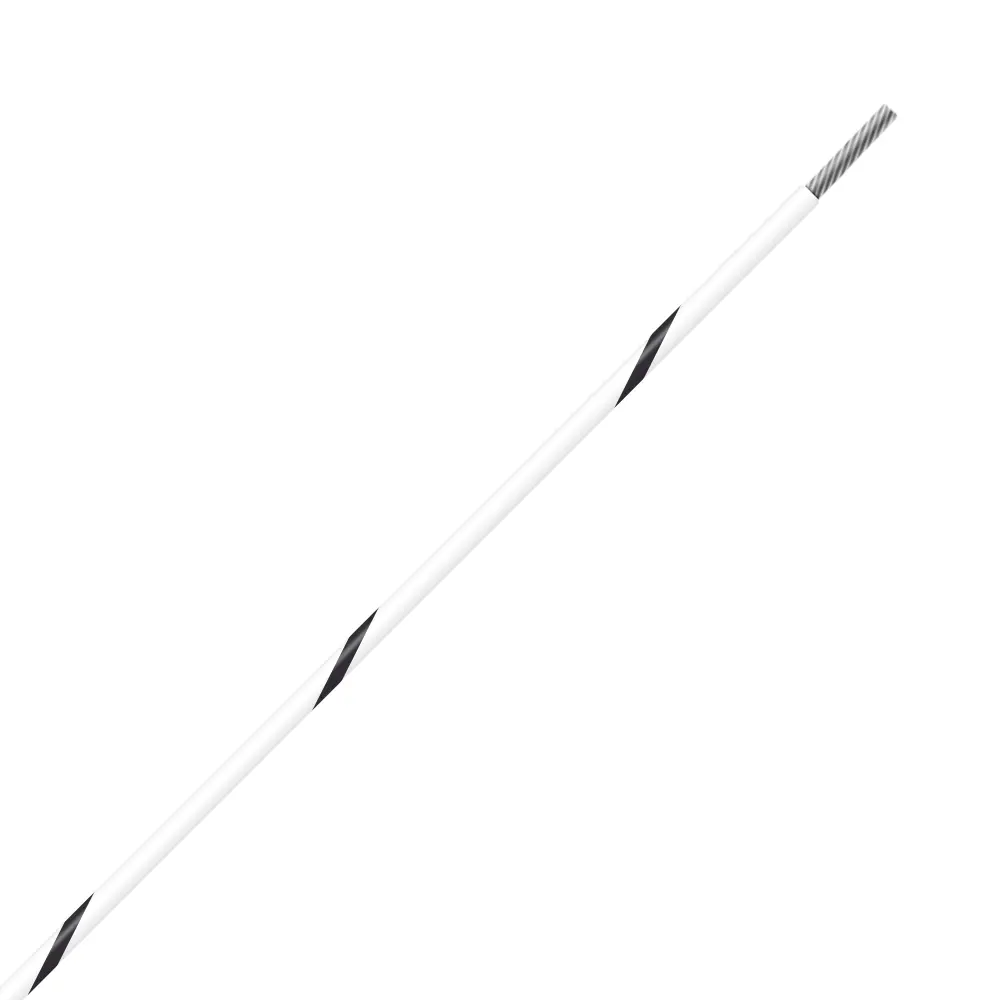 M22759/32-12-90 White/BLACKWIRE Tefzel 12 AWG