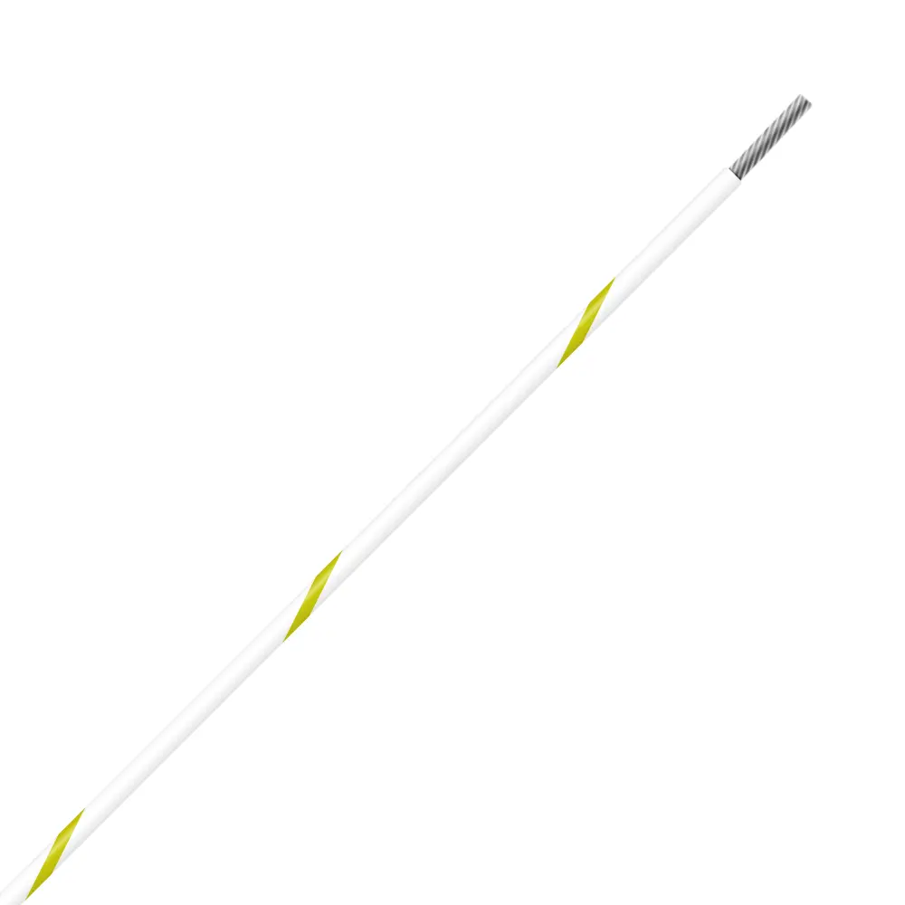 White/Yellow Wire Tefzel 12 AWG - M22759/32-12-94