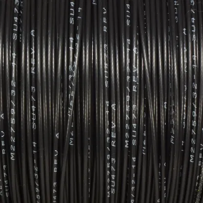 M22759/32-14-0 Black Wire Tefzel 14 AWG