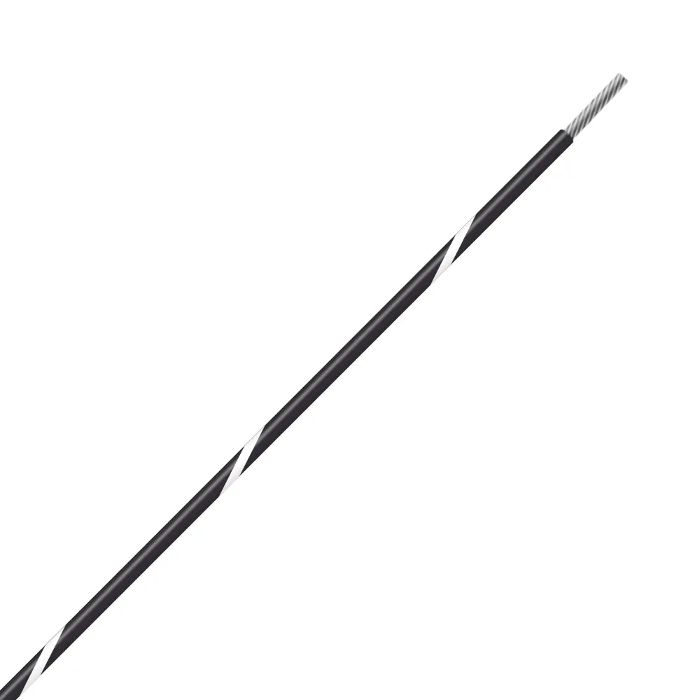 Black/White Wire Tefzel 14 AWG - M22759/32-14-09
