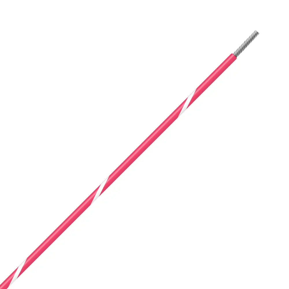 Red/White Wire Tefzel 14 AWG - M22759/32-14-29