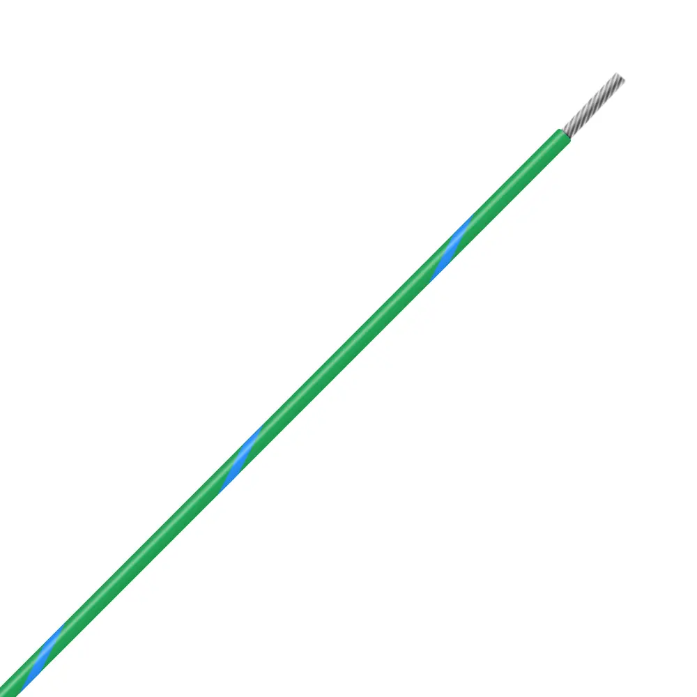 Green/Blue Wire Tefzel 14 AWG - M22759/32-14-56