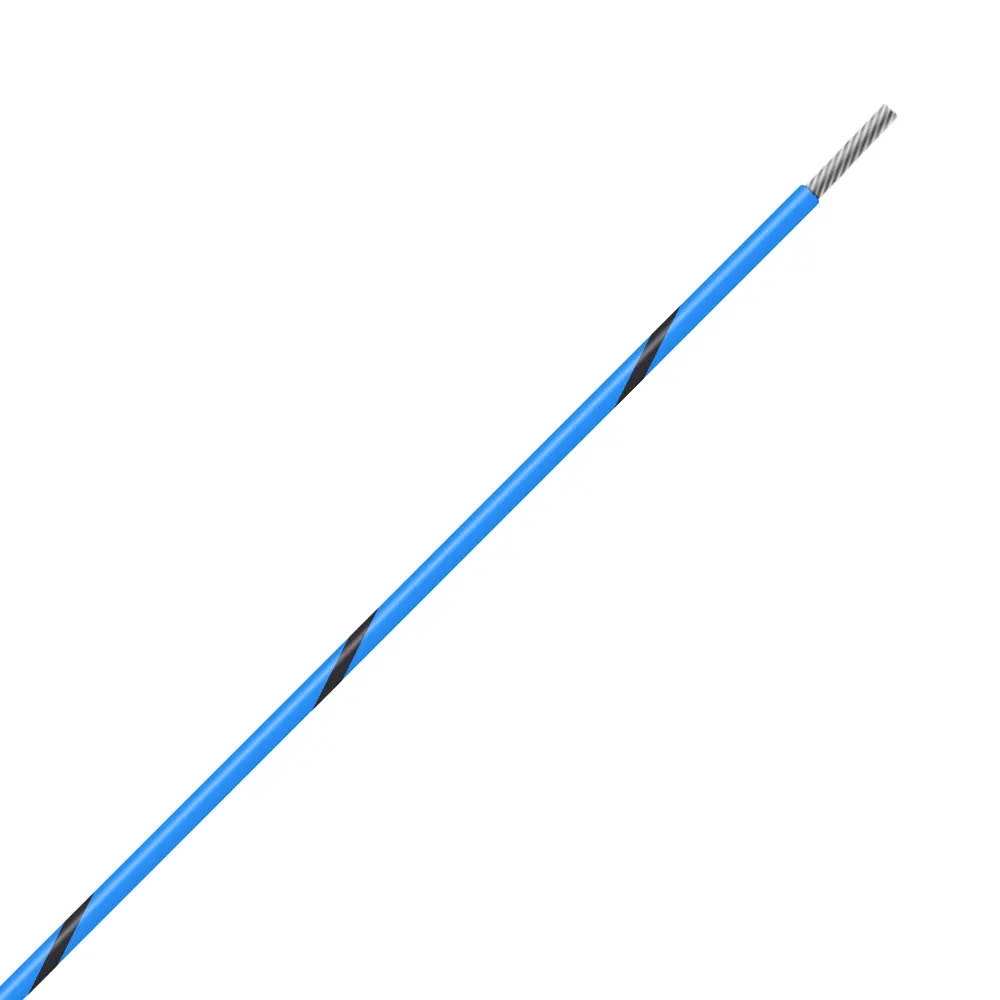 Blue/Black Wire Tefzel 14 AWG - M22759/32-14-60