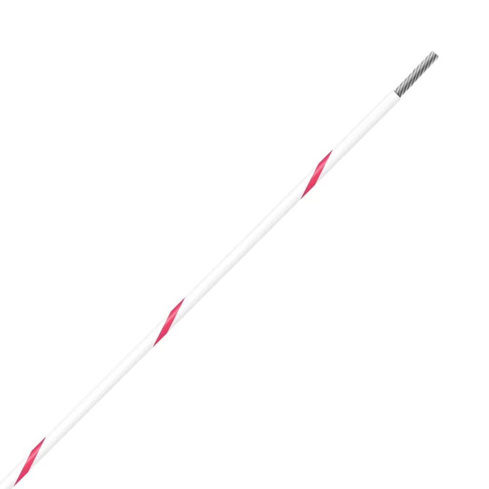 M22759/32-16-92 White/Red BTF Stripe - M22759/32-16-92-PRSP