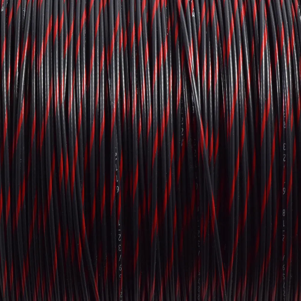 Black/Red Wire Tefzel 18 AWG - M22759/32-18-02