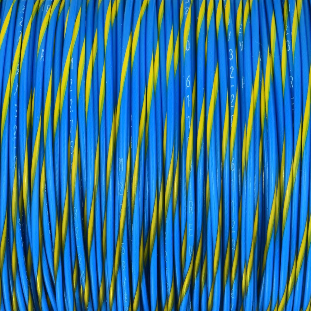 Blue/Yellow Wire Tefzel 18 AWG - M22759/32-18-64