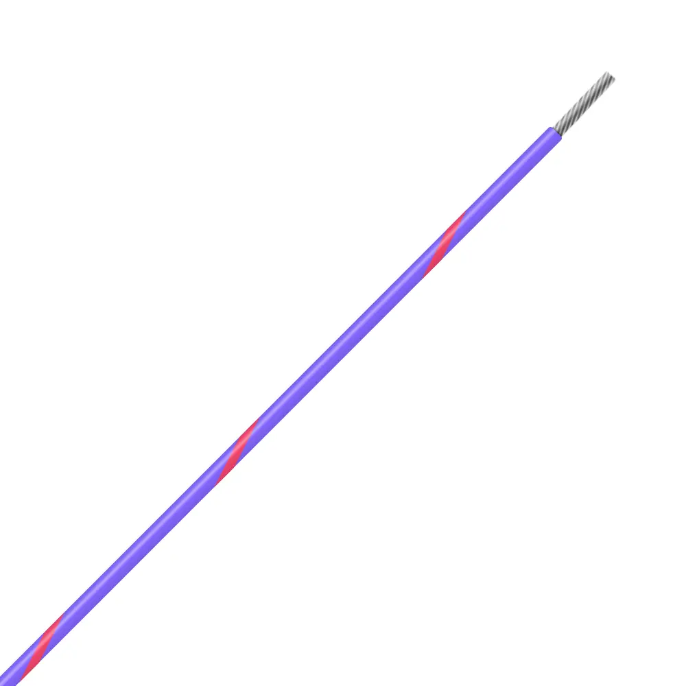 Violet/Red Wire Tefzel 18 AWG - M22759/32-18-72