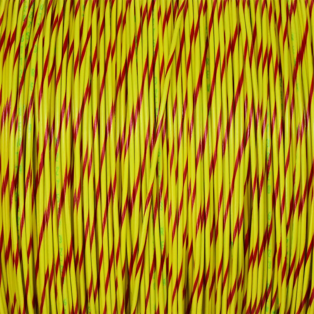 Yellow/Red Wire Tefzel 20 AWG - M22759/32-20-42
