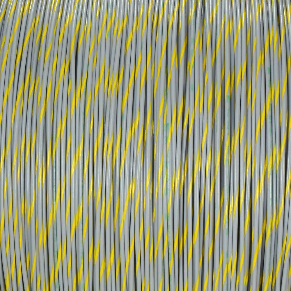 Gray/Yellow Wire Tefzel 20 AWG - M22759/32-20-84