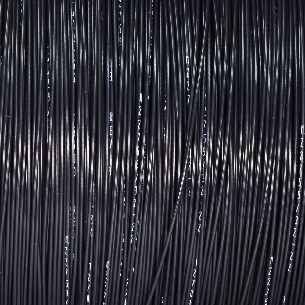 Black Wire Tefzel 22 AWG - M22759/32-22-0
