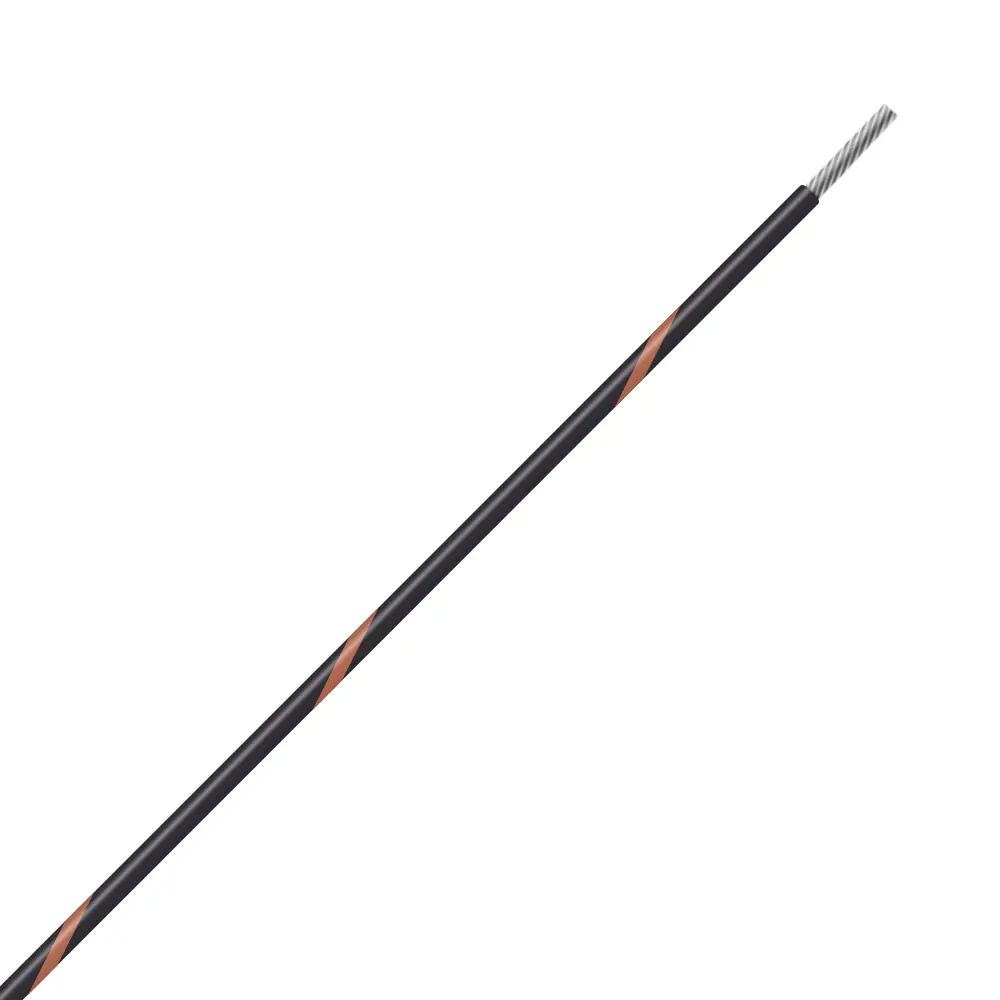 Black/Brown Wire Tefzel 22 AWG - M22759/32-22-01