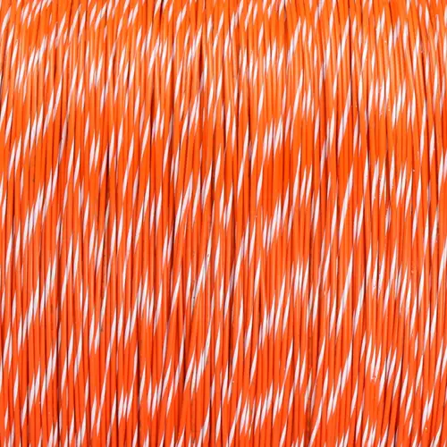 Orange/White Wire Tefzel 22 AWG - M22759/32-22-39