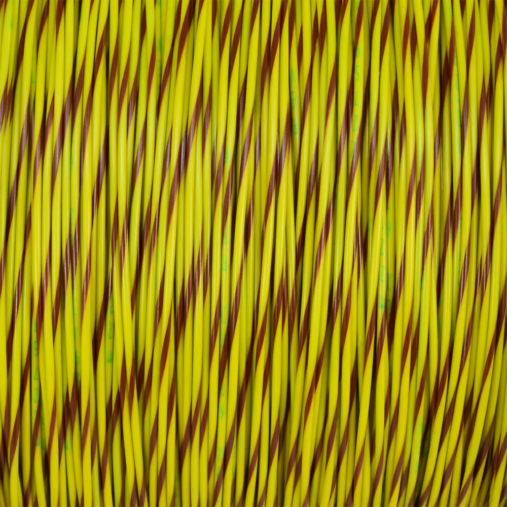 Yellow/Brown Wire Tefzel 22 AWG - M22759/32-22-41