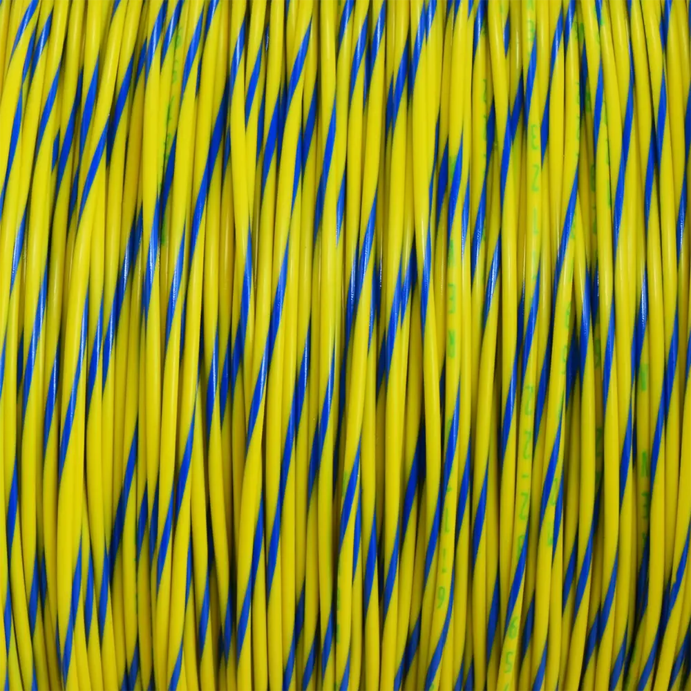 Yellow/Blue Wire Tefzel 22 AWG - M22759/32-22-46