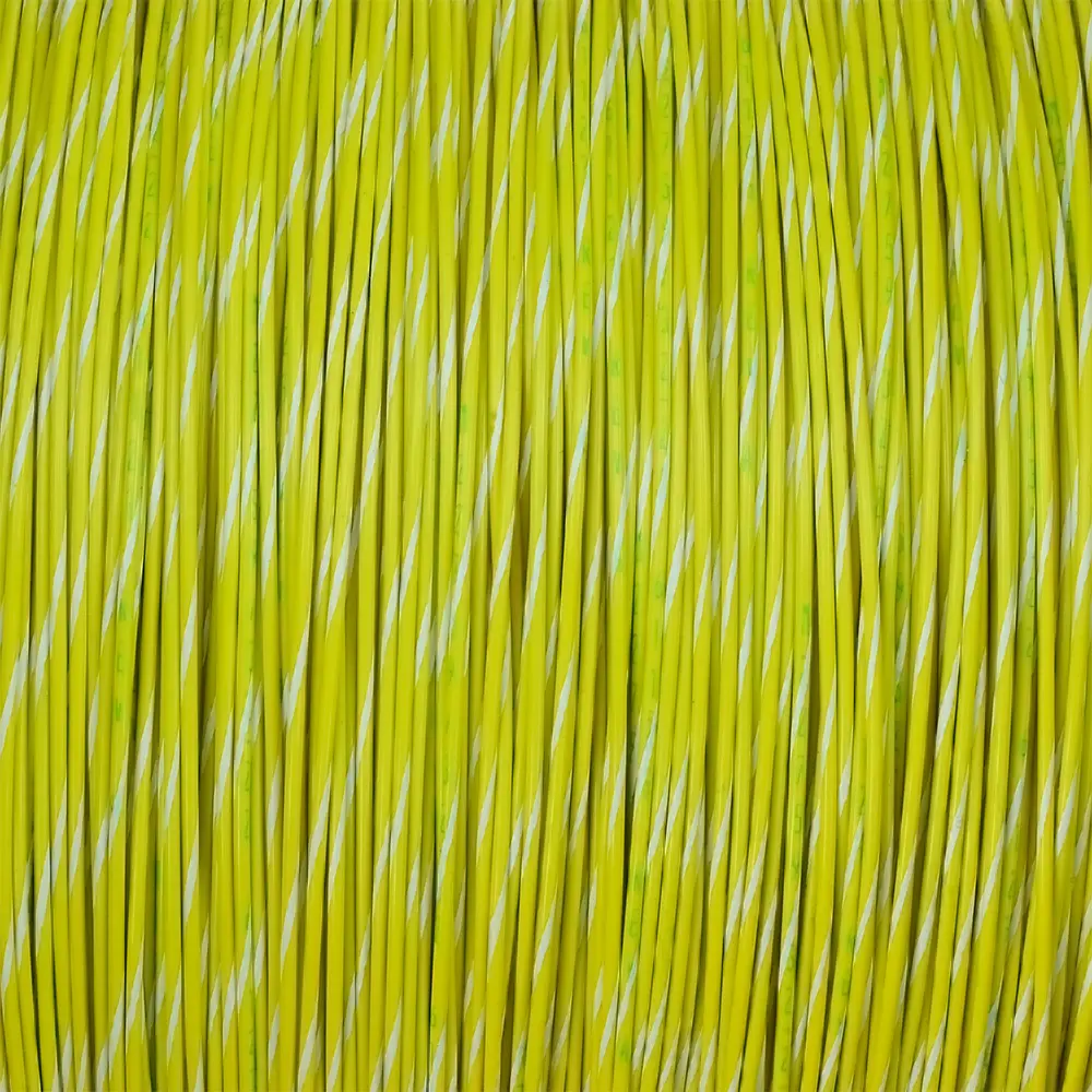 Yellow/White Wire Tefzel 22 AWG - M22759/32-22-49