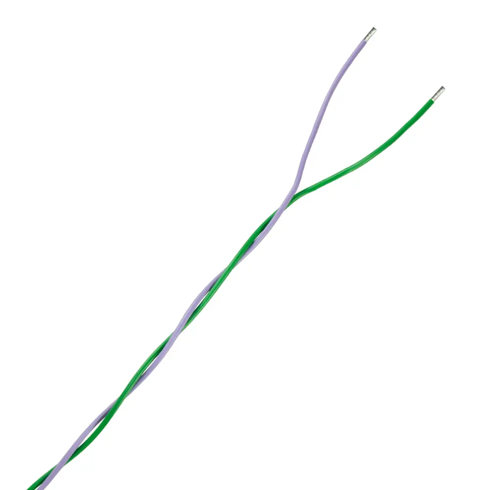 22 AWG x 2 Twisted Pair Green/Violet 1TPI - M22759/32-22-5/7