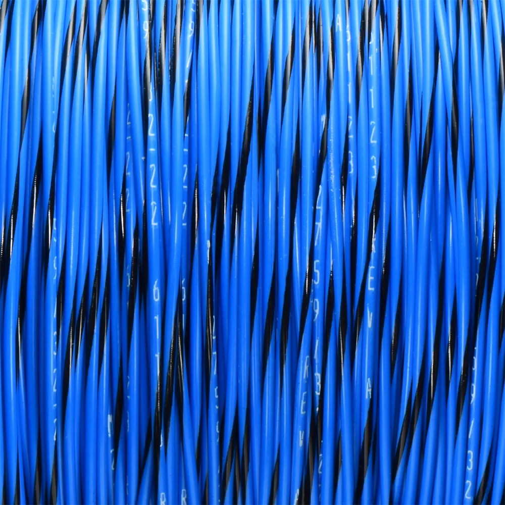 Blue/Black Wire Tefzel 22 AWG - M22759/32-22-60