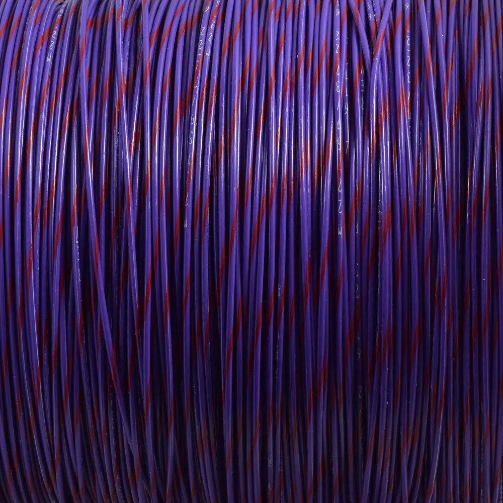 Violet/Red Wire Tefzel 22 AWG - M22759/32-22-72
