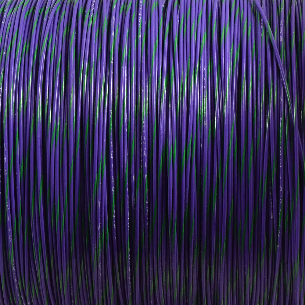 Violet/Green Wire Tefzel 22 AWG - M22759/32-22-75